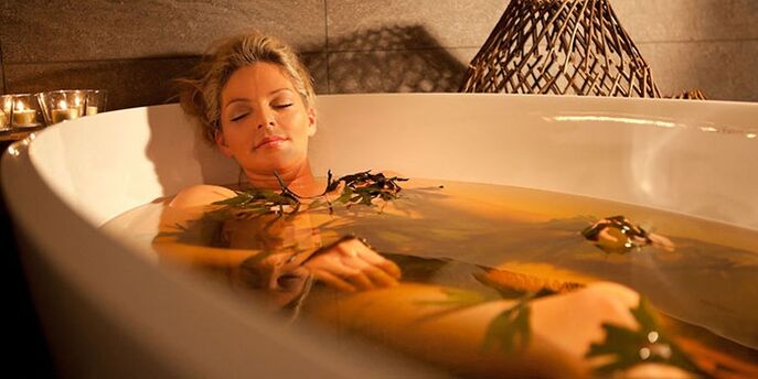 therapeutic bath for arthrosis of the shoulder joint